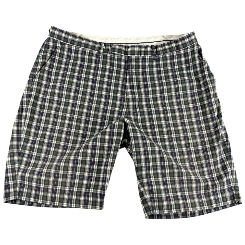 Vintage Polo Ralph Lauren Shorts Men's Size 40 Multi Plaid Heritage Casual 90s
